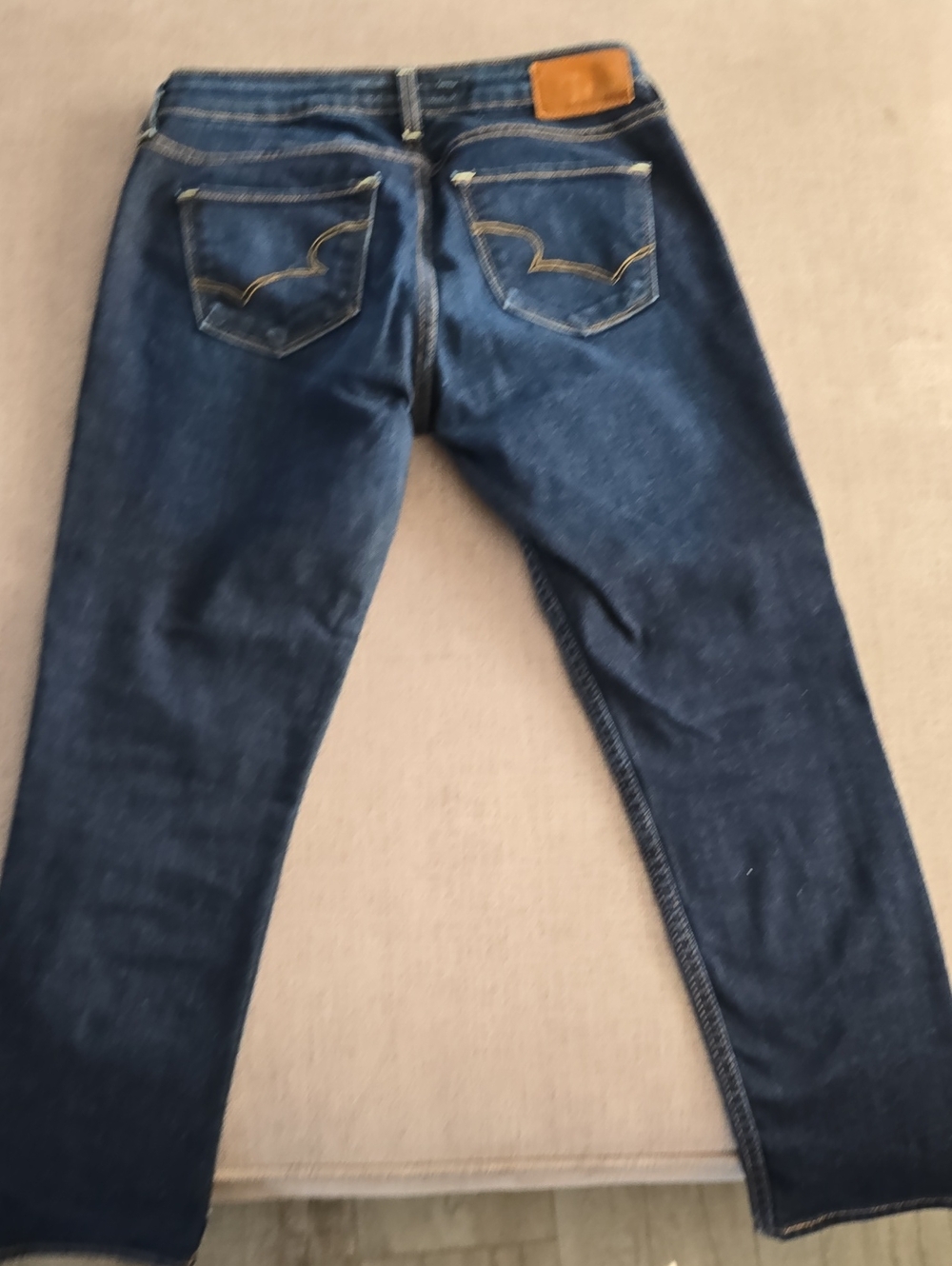 Big Star Women's Skinny Jeans in Dark Blue Denim